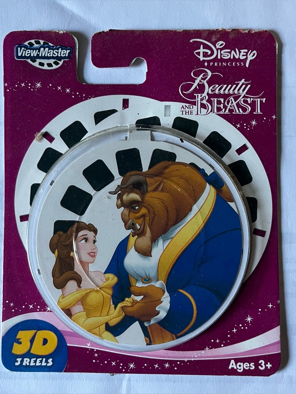 Beauty and the Beast Mattel VIEW-MASTER Disney PRINCESS 3D reels C7166 2006 New